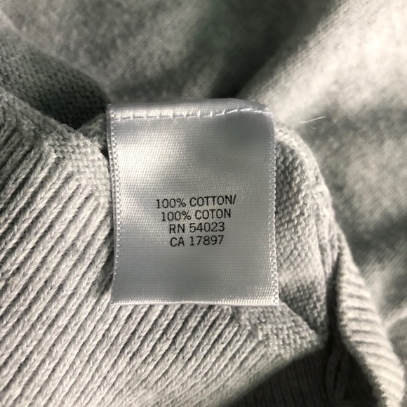 Banana republic factory v-neck gray sweater - Picture 5 of 5